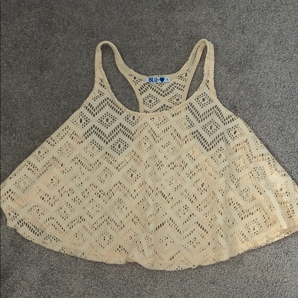 Cropped Cover Up Top